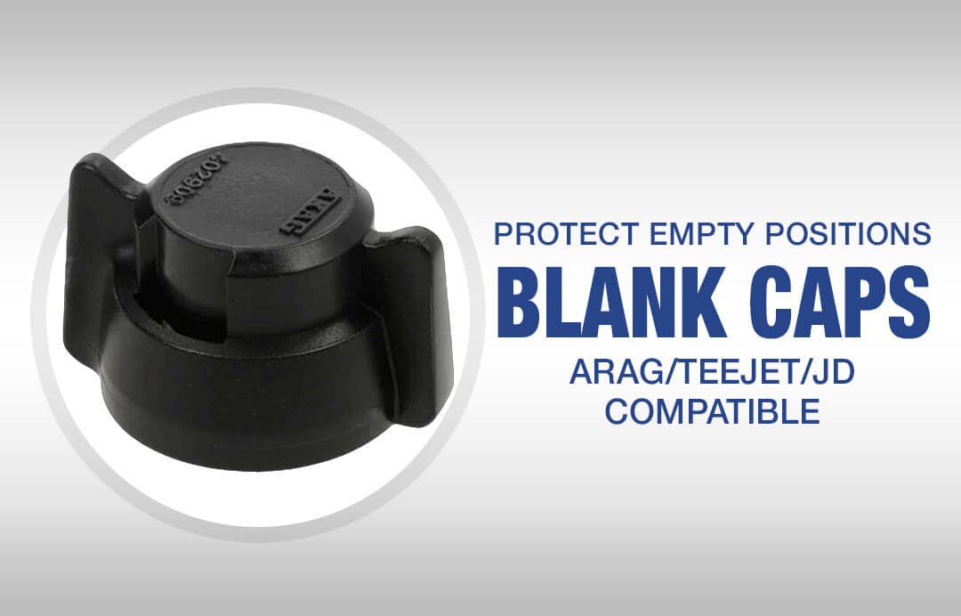 ARAG/TeeJet/JD Compatible Blank Caps